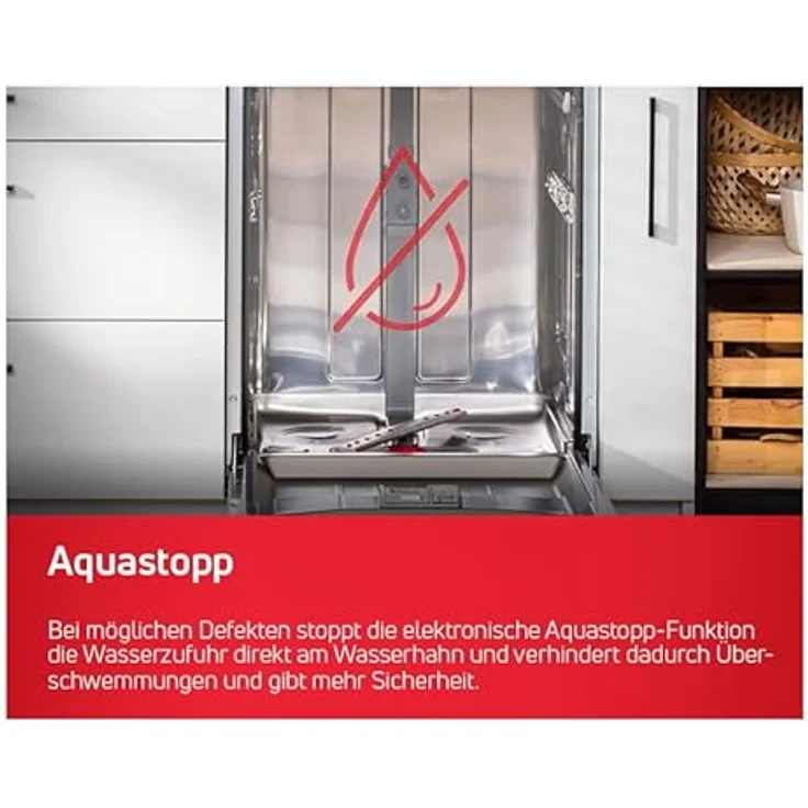 Amica EGSPV 587 915, Geschirrspüler, E, Geräuschemissionsklasse C, Geräuschemissionen 49 Dezibel – Bild 7