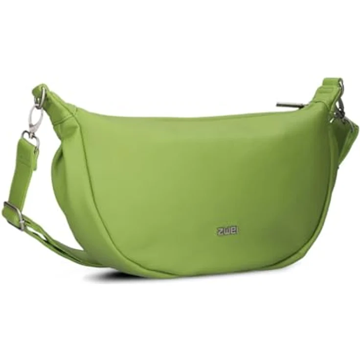 Zwei Rucksack Mademoiselle M70, Umhängetasche aus Kunstleder, grün, 34 x 11 x 20 cm – Bild 1