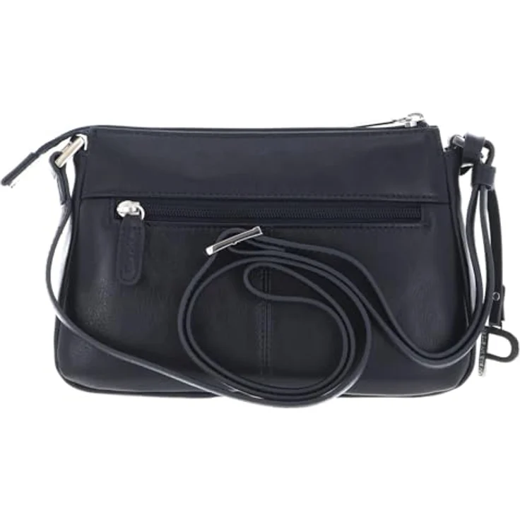Picard Bodybag Really, Crossbody Bag aus feinem Rindleder, 13 x 28 x 10 cm, Schwarz – Bild 3