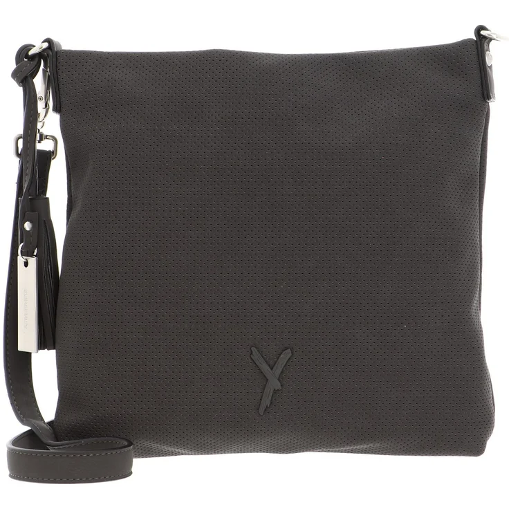 SURI FREY Romy Basic Crossover Bag, Umhängetasche mit Perforation, Dark Grey – Bild 1