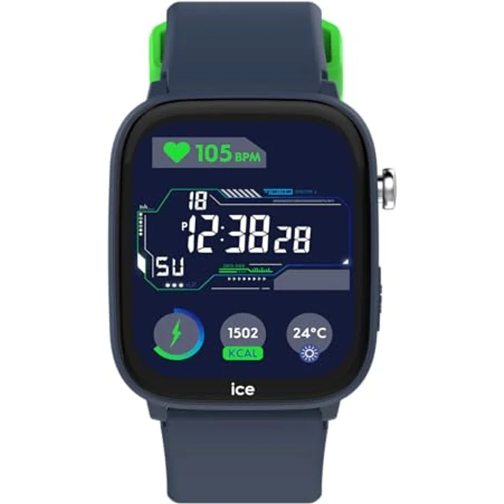 ICE-WATCH Ice smart junior 3.0 FM Blue, Geolokalisierbare Uhr für Jungen mit Silikonarmband, IP68 wasserdicht, 1.75 Zoll – Bild 1