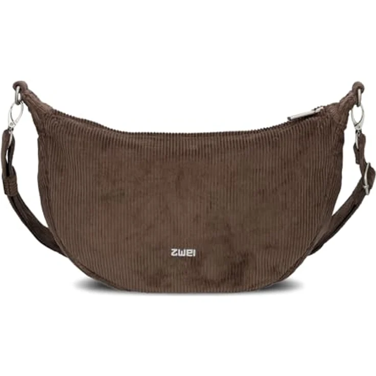 Zwei Mademoiselle.M Umhängetasche 34 cm, braun, 100% Polyurethan, kompakte Größe – Bild 2