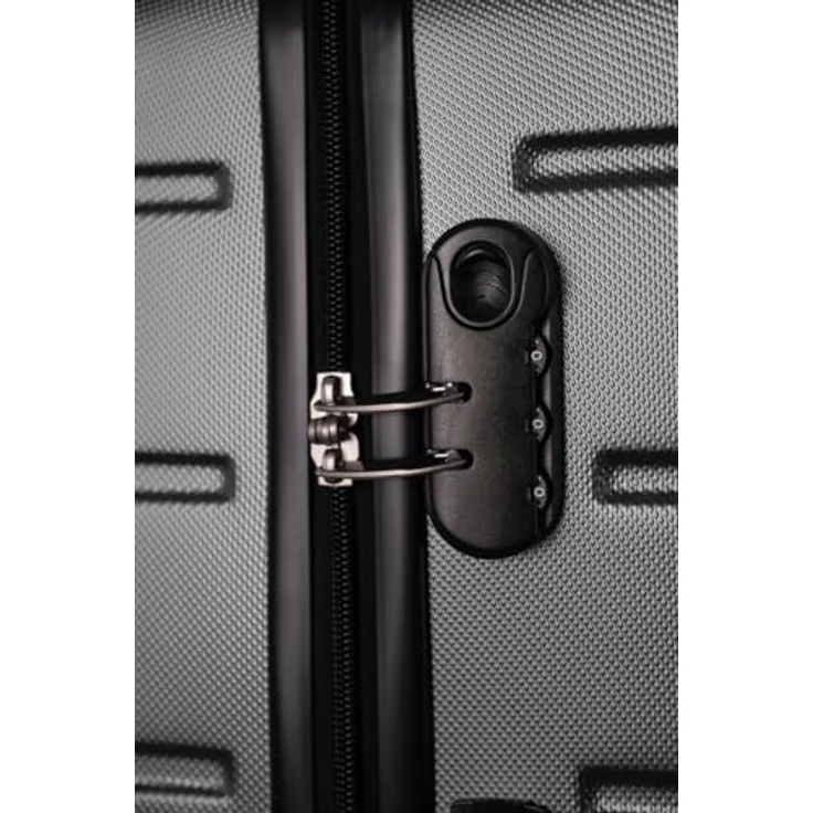 Nowi Bergamo 4 Rollen Kabinentrolley 56 cm, Stylisches Design, (37.40 l, S) – Bild 5