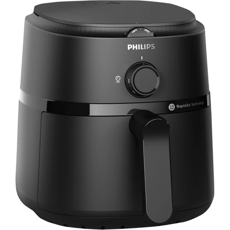PHILIPS Heißluftfritteuse NA110/00, 3,2 l, 1300 W, RapidAir-Technologie, 12 Zubereitungsmethoden, einfache Reinigung