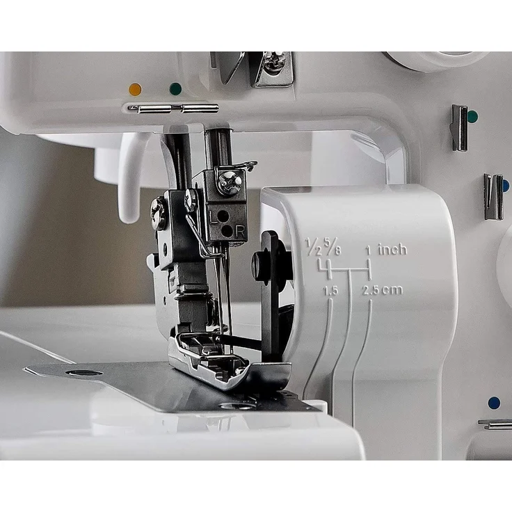 Juki MO-654DE Overlock-Nähmaschine, 2-4 Fäden, 1500 Stiche-min – Bild 10