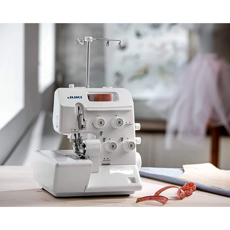 Juki MO-654DE Overlock-Nähmaschine, 2-4 Fäden, 1500 Stiche-min – Bild 7