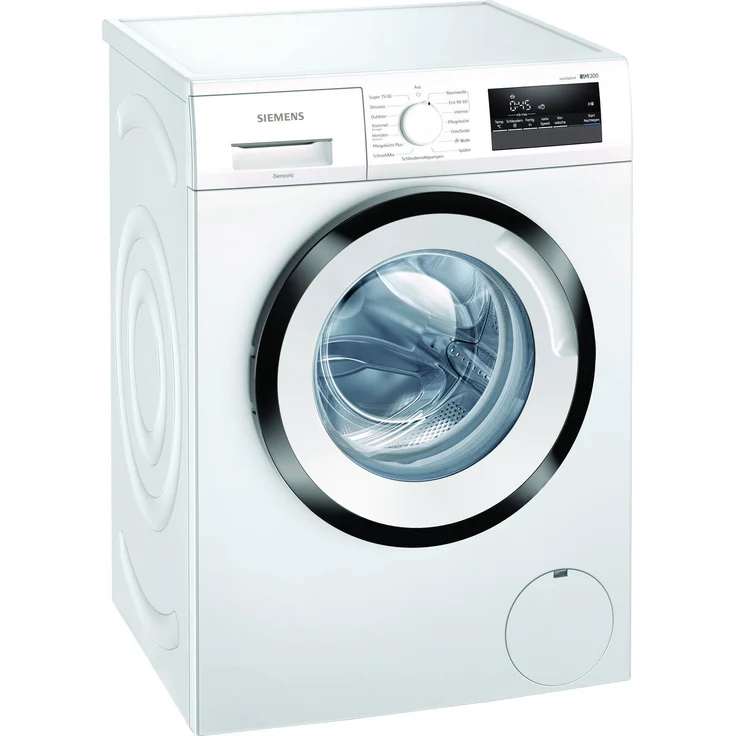 Siemens iQ300 WM14N122, Frontlader-Waschmaschine, D, Fassungsvermögen 7 kg, Standgerät, Breite 59,8 cm, Komfortverschluss, Nachlegefunktion – Bild 1