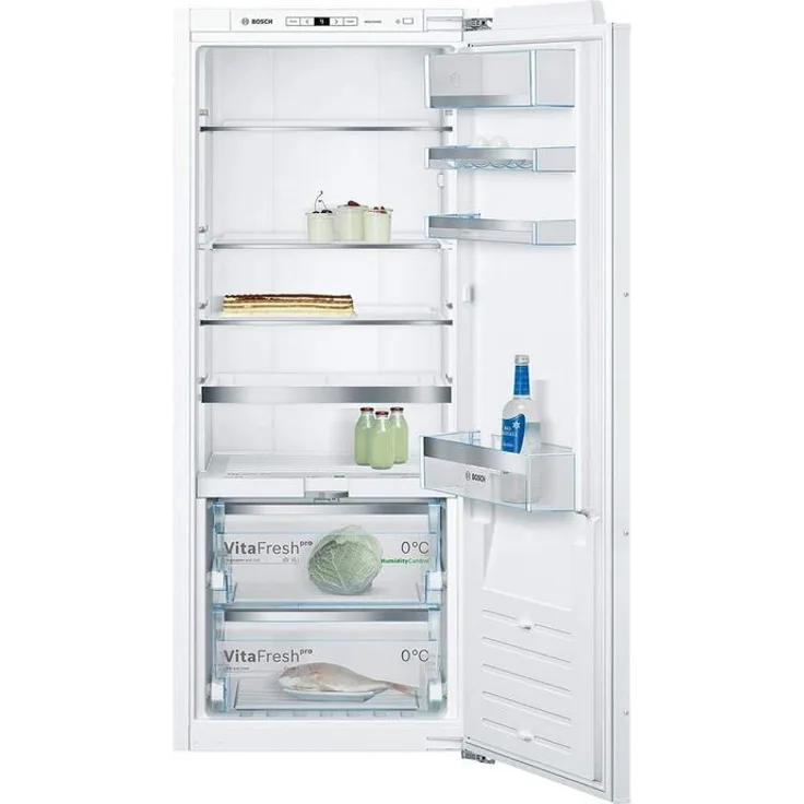 Bosch KIF51AFE0 Kühlschrank, Einbau, weiß, LED, 0-Grad-Zone, Breite 55.8 cm, Energieklasse E