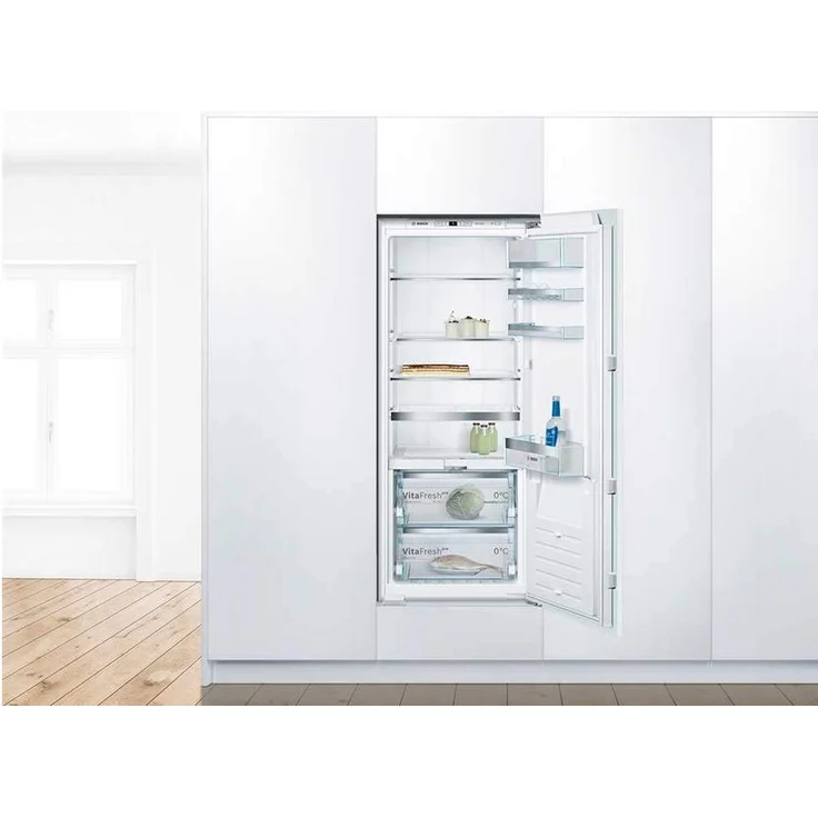 Bosch KIF51AFE0 Kühlschrank, Einbau, weiß, LED, 0-Grad-Zone, Breite 55.8 cm, Energieklasse E – Bild 3