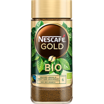 Nescafé Gold Bio, löslicher Bohnenkaffee aus 100% Arabica Kaffeebohnen, fair gehandelt, biologischer Anbau, koffeinhaltig, 100g