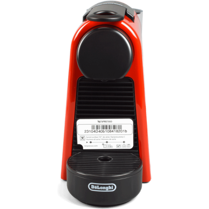 De'Longhi Nespresso Essenza Mini EN 85.R Kaffeekapselmaschine, 19 bar Pumpendruck, Platzsparend, Rot – Bild 2