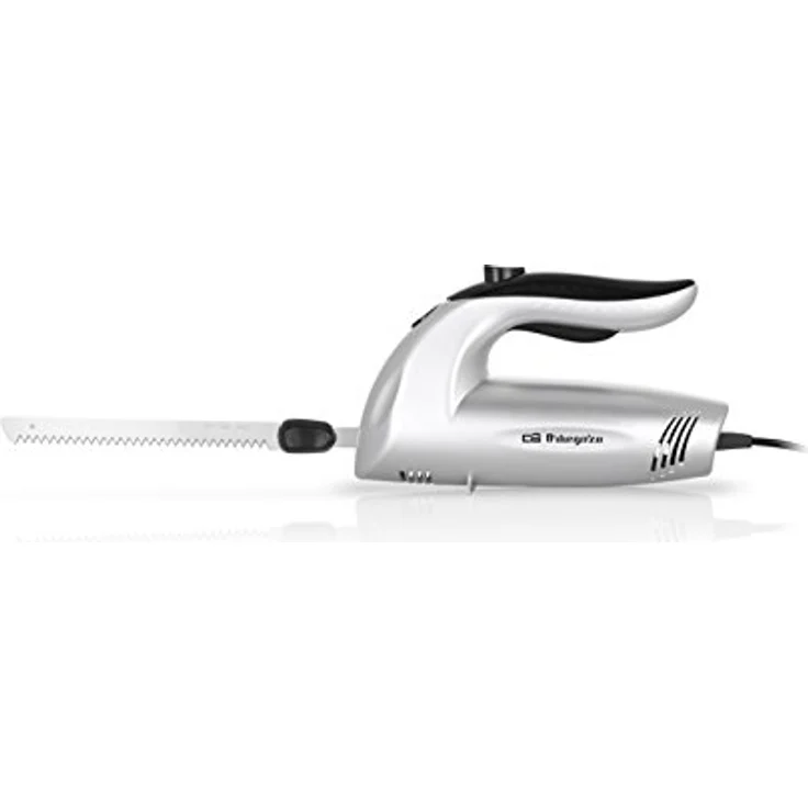 Orbegozo CU 3800 - Elektrisches Messer, 150 W, doppeltes Messer mit Rillen, Sicherheitsschalter, Klinge für gefrorene Speisen – Bild 4