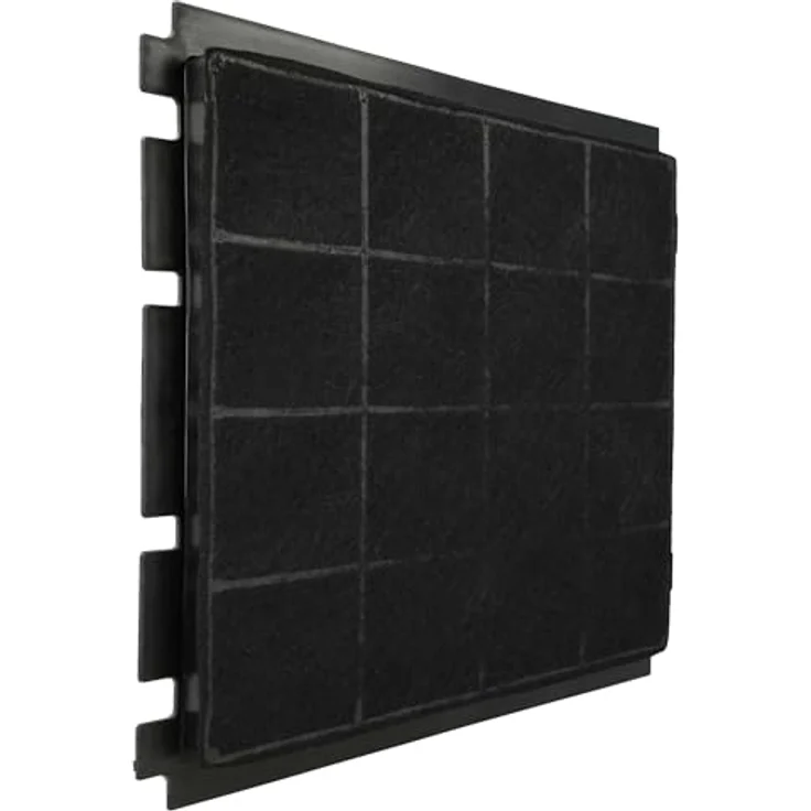 vhbw 4x Aktivkohlefilter kompatibel mit Airforce CONCRETE F129-50 WH, F129-50 SAND, F129-50 BK Dunstabzugshaube, schwarz – Bild 3