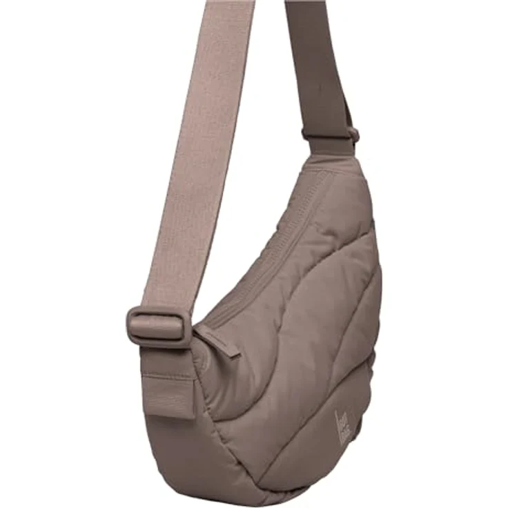GOT BAG Moon Bag wavy puffer, Gürteltasche aus 100% Nylon, 32 cm x 11 cm x 18 cm, grau – Bild 8
