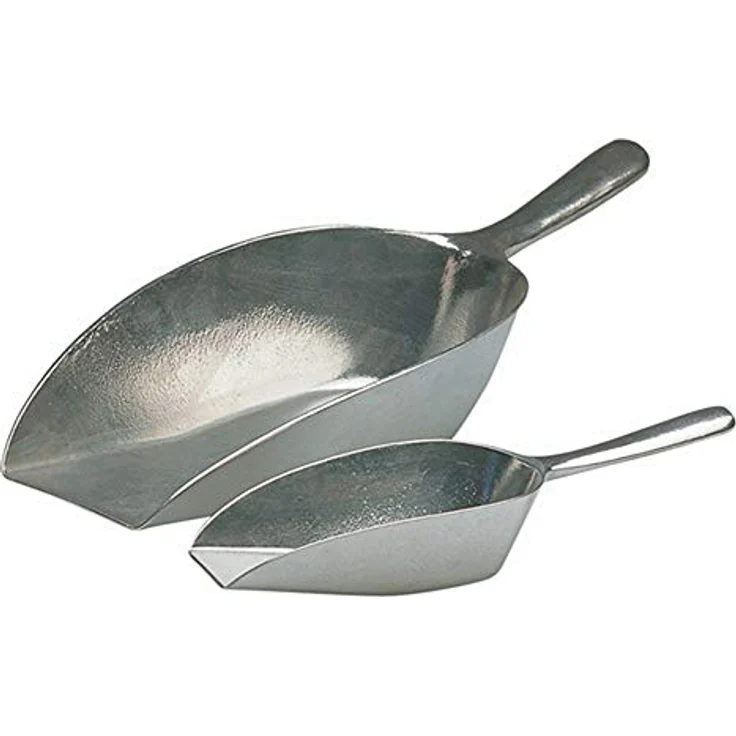 Wilesco Abwiegeschaufel L.310mm Aluminium für Inhalt 555ccm, lebensmittelecht, Schaufelshop Qualität – Bild 1