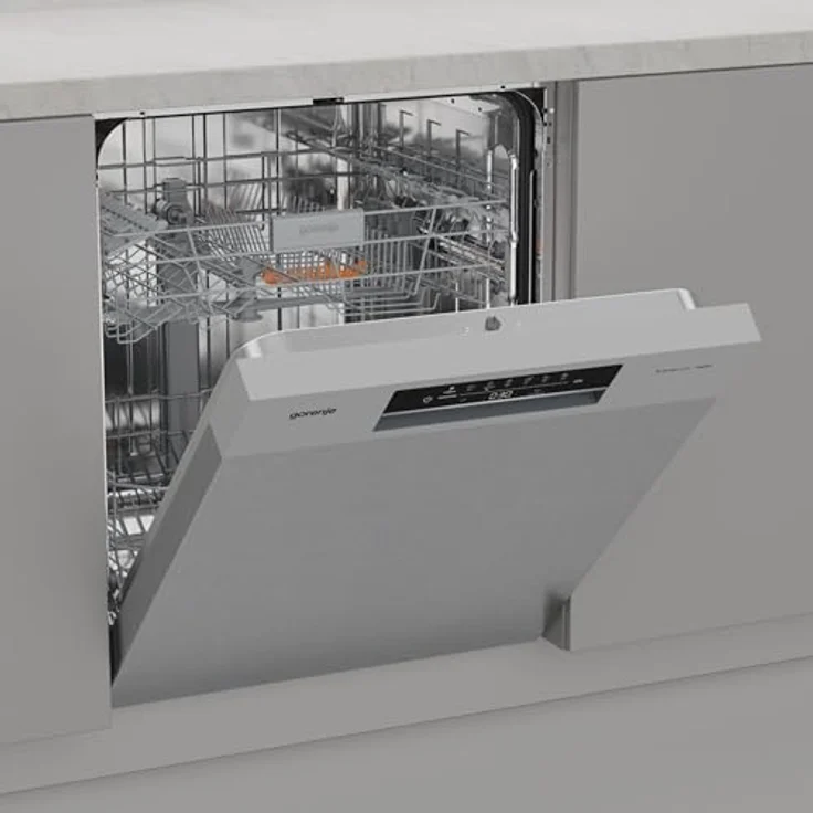 Gorenje GU642D90X Einbau-Geschirrspüler, unterbaufähig, 14 Maßgedecke, Inox, Startzeitvorwahl – Bild 8