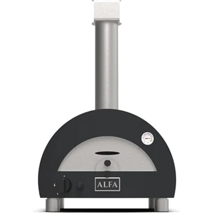 Alfa Forni Tragbarer Gas Pizzaofen MODERNO PORTABLE Schiefer Grau mit Heat Genius-Technologie, Made in Italy – Bild 11