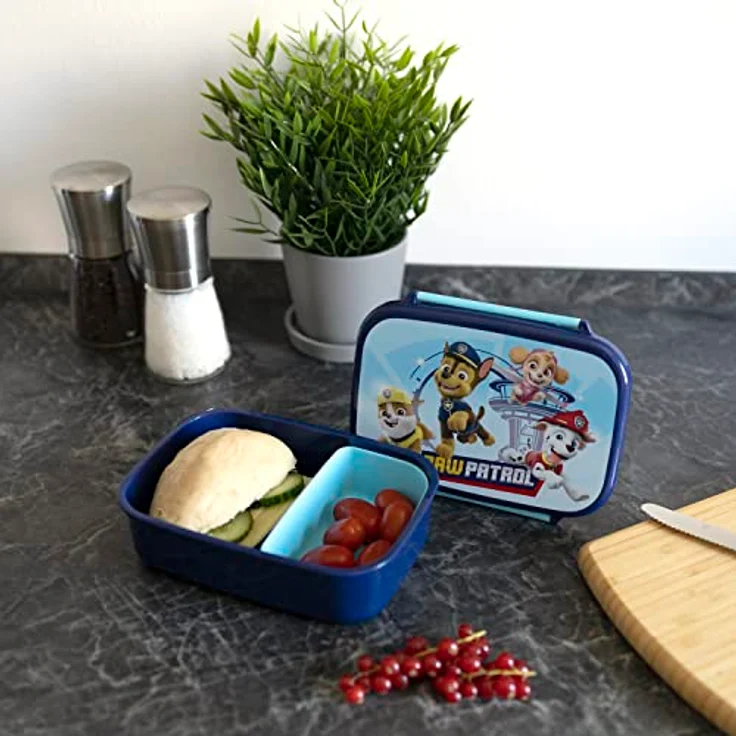 Paw Patrol Chase Marshall Sky Rubble Brotdose Lunchbox mit Einsatz – Bild 6