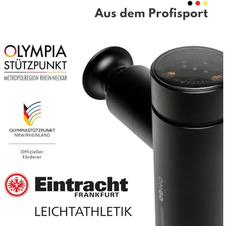 Ortho Mechanik OrthoMechanik Go 2.0: Kompakte Massagepistole mit App-Expertenvideos, leise und tragbar, für schnelle Regeneration und Schmerzlinderung | OrthoGo 2.0 – Bild 2