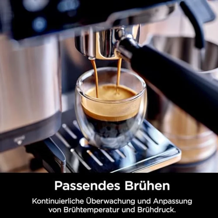 Ninja Kaffeevollautomat Luxe Café Essential ES501EU, Barista Assist Technologie, Dual Froth System, 25 Mahlgradeinstellungen, schwarz – Bild 4