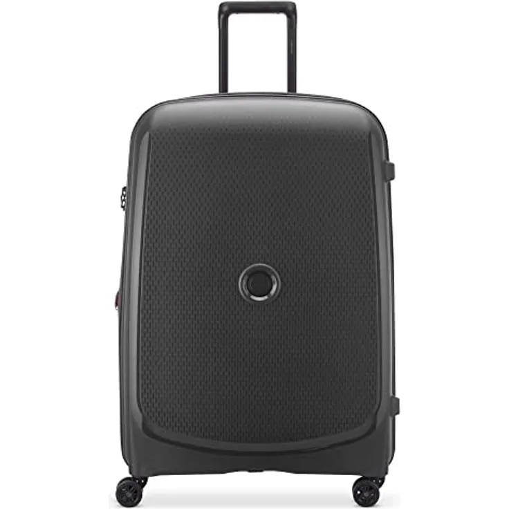 Konjac Sponge Koffer Walizka BELMONT PLUS 76cm 4 DOUBLE WHEELS EXPANDABLE TROLLEY CASE CZARNY XL