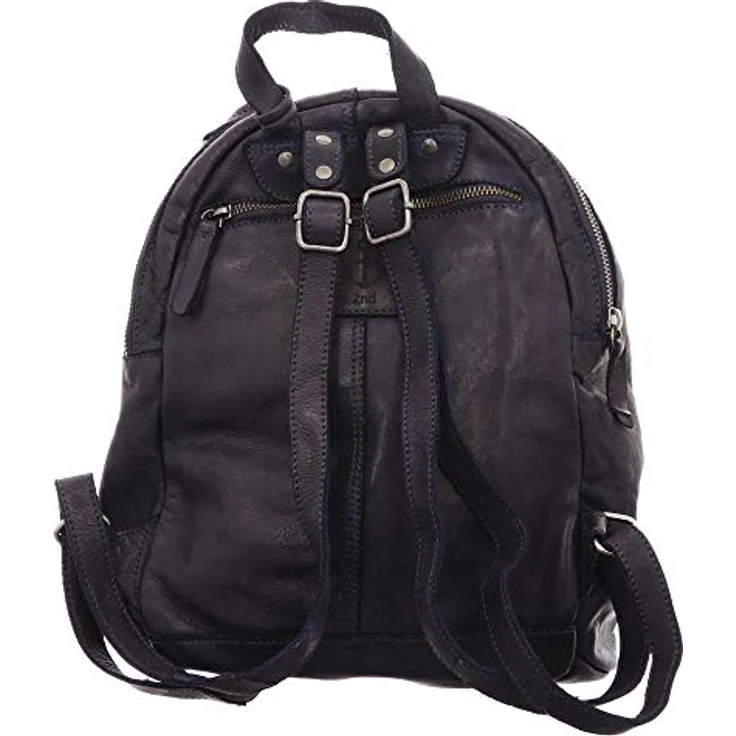 Harbour 2nd Anchor Love Meghan City Rucksack, 100% Leder, 30 cm, grau – Bild 4