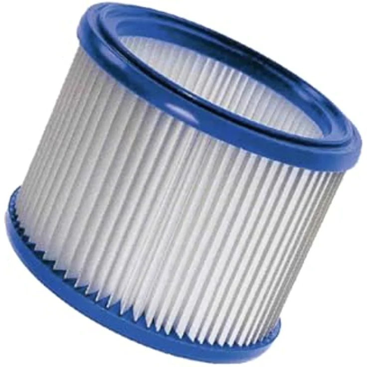 Makita P-70225 Filterelement, langlebig und auswaschbar, für Nass- und Trockenbetrieb, passend für Sauger 447 – Bild 1