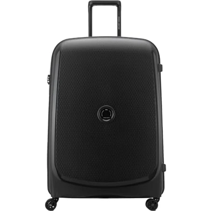 DELSEY PARIS - Belmont Plus – großer Koffer – Hartschale, recycelt und recycelbar – 76 x 52 x 32 cm – 102 Liter – L – Schwarz, Schwarz, Koffer, Schwarz, Koffer – Bild 1