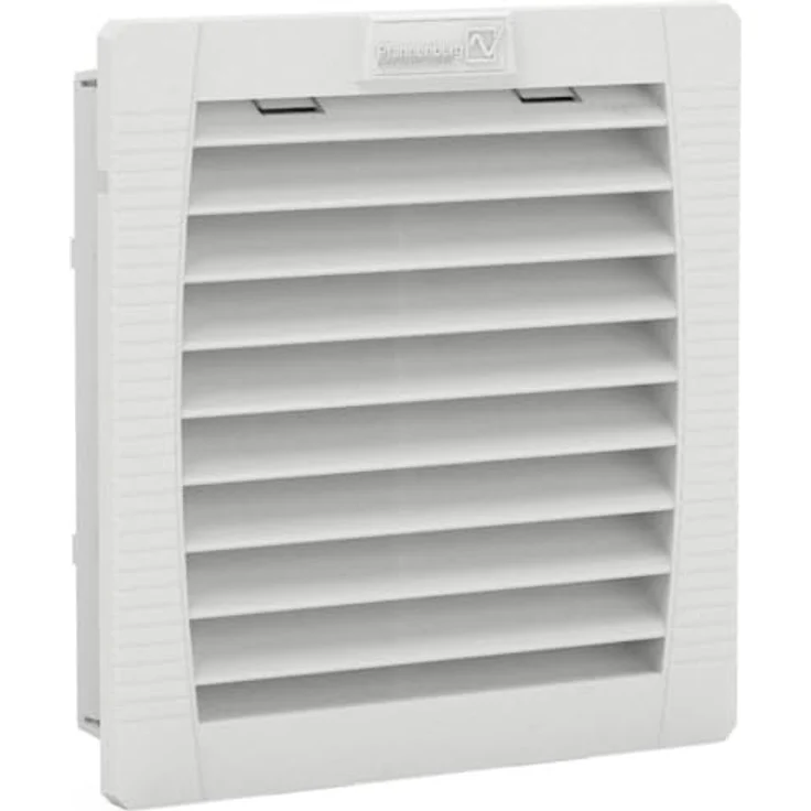 Pfannenberg PFA 20000, Belüftungsventilator mit 4.Gen.-Austrittsfilter, IP54, RAL 7035 grau, werkzeugloser Einbau – Bild 2