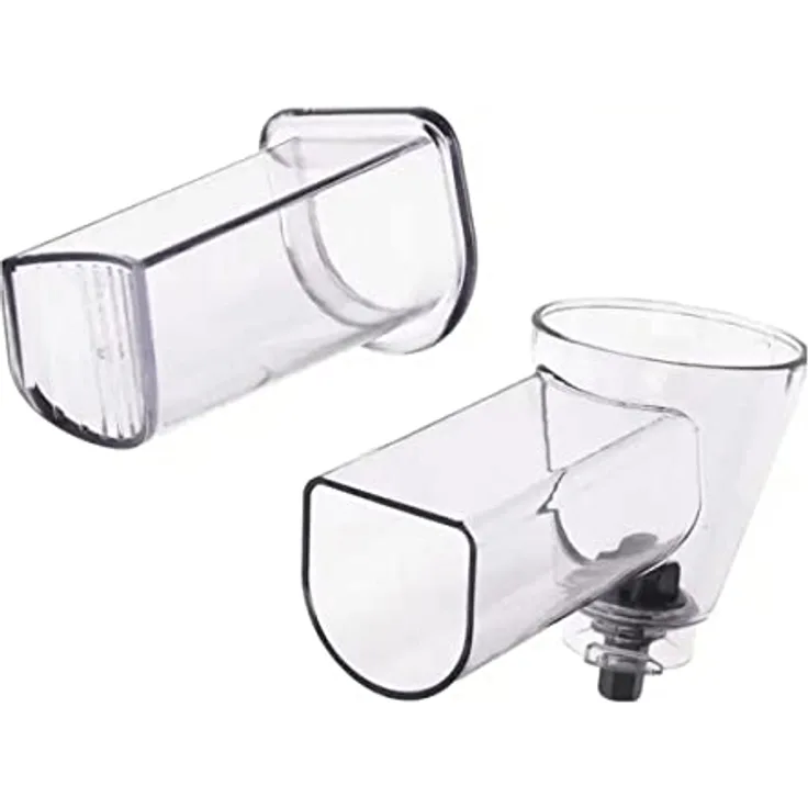 SEB WMF Trichter + Stopfer für Salat-to-go, Ersatzteil für WMF KÜCHENminis, grau