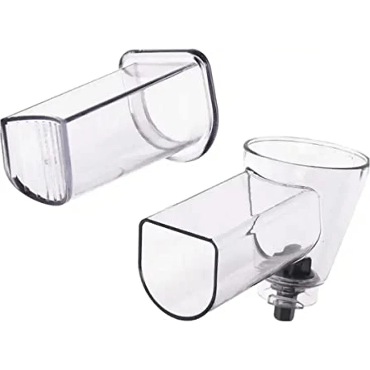 SEB WMF Trichter + Stopfer für Salat-to-go, Ersatzteil für WMF KÜCHENminis, grau