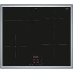 Siemens EH645BFB6E iQ300, Induktionskochfeld, 60 cm, Schwarz, Mit Rahmen aufliegend, TouchControl, powerBoost, Timer, Kindersicherung