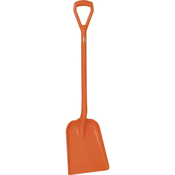Lichtgewicht schop D-greep, korte steelpolypropyleenhoogte 1040 mm standaard blad (327x271x50 mm)