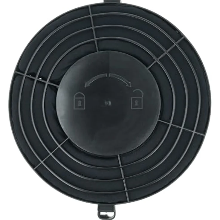 vhbw 2x Aktivkohlefilter für Ikea Dunstabzugshauben, Durchmesser 25,5 cm, schwarz – Bild 6