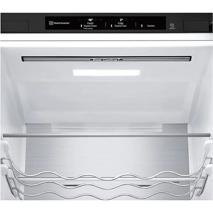 LG GBV7280CEV, Kühl-/ Gefrierkombination, Klasse C, 387 L, 36 dB(A), Kühlschrank mit Gefrierfach, 59,5 x 203 x 67,5 cm, Wi-Fi, Innendisplay, DoorCooling+, LINEARCooling, Essence Black Steel – Bild 4