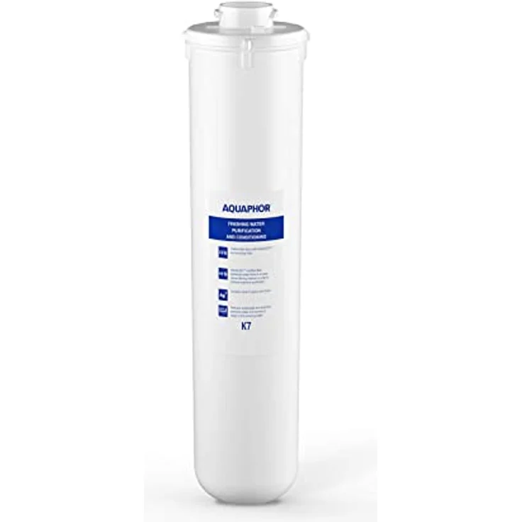 Aquaphor AQUAPHOR Wasserfilter K7, Wasserfilter mit Aktivkohle aus Kokosnussschalen, Silber-Ionen, leichtem Filterwechsel – Bild 2