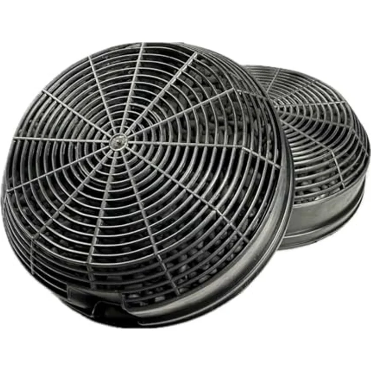 AIR2GO Aktivkohlefilter Type 47 / AMC023 (2 Stück) für Dunstabzugshauben - 150mm Durchmesser, 530mm Höhe – Bild 2