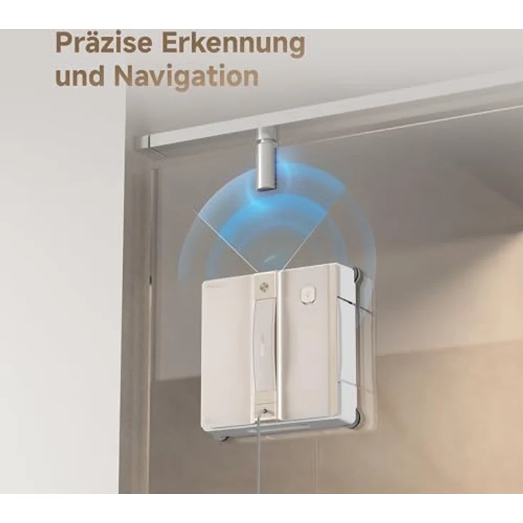 Dreame Fensterputzroboter C1 Station, intelligente KI-Routenplanung, 5.500 Pa Saugkraft, Dual-Spray-Technologie, mobile All-in-One-Station – Bild 8