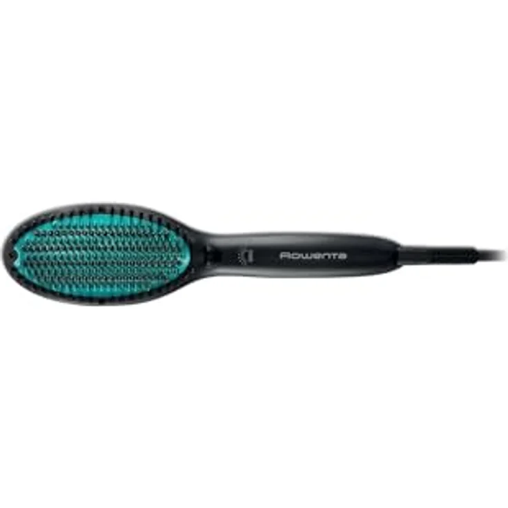 Rowenta cf5820 Straightening Brush Heiß schwarz grün 1.8 m  Lockenstab (Straightening Brush, Warm, straight barrel-shaped, 160 °C, 200 °C, 45 S) & Ionen-Technologie für seidig glattes Haar – Bild 3