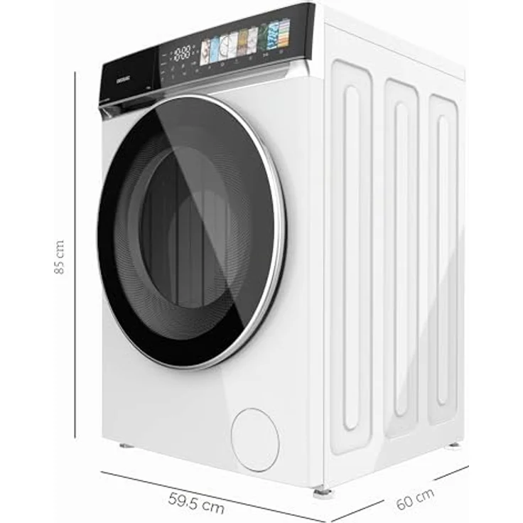 Cecotec Bolero DressCode 8970, 8 kg Waschmaschine mit Direct Drive, 11 Programme, A Energieklasse, FullColor-Display – Bild 2
