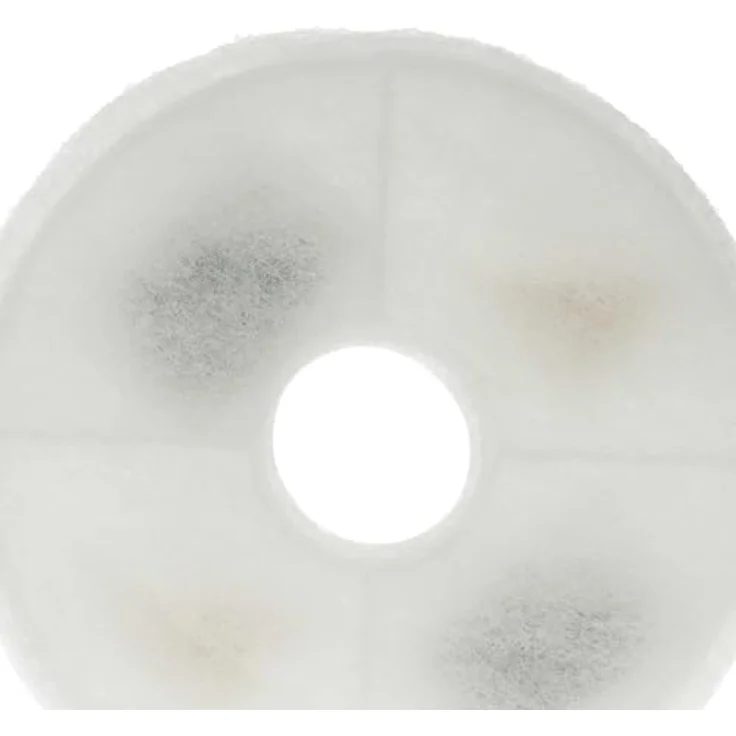 vhbw Filter für Catit 50023, 50053, 50761, 55600, 43742 W Trinkbrunnen - Aktivkohle-Filterelement für sauberes Wasser, weiß – Bild 6