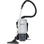 Nilfisk Bodenstaubsauger GD10 BACK HEPA EU, Gewerbesauger, tragbar, Rückenstaubsauger, sehr leise, 15 m langes Netzkabel, geringes Arbeitsgeräusch, grau