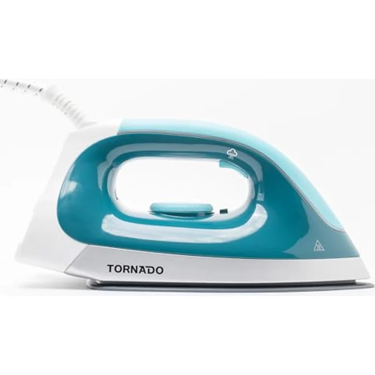 Tornado TSS-2400D, Dampfbügeleisen mit 280 g/Min. Dampfstoss, 1,8 Liter Wassertank, Blau/Weiss – Bild 3