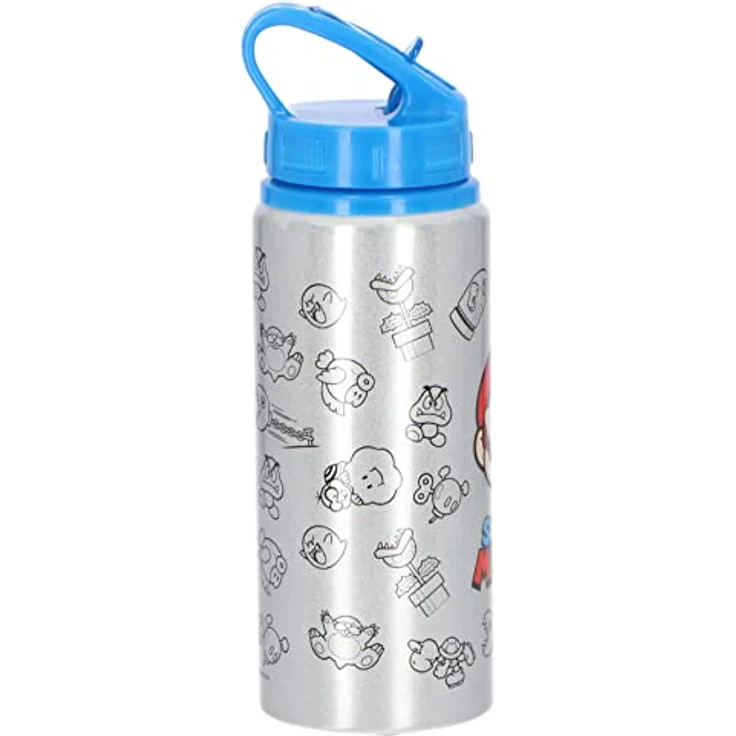 UNDERCOVER Edelstahl Trinkflasche Super Mario, 710 ml – Bild 4