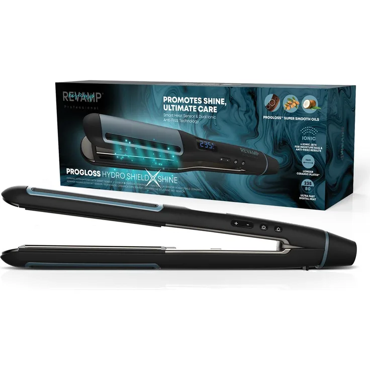 Homedics, Glätteisen, PROGLOSS HYDRO PROTECT straightener (Glätteisen)