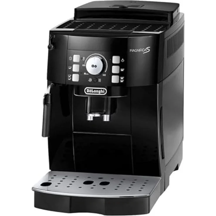 De'Longhi ECAM12.123.B, Super Kompakt Kaffeevollautomat mit 13 Mahlgradstufen, manuelles Cappuccino-System, schwarz – Bild 2