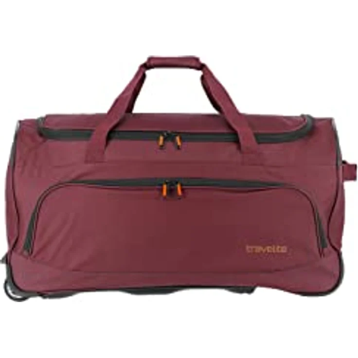 travelite 2-Rad Trolley Reisetasche Größe L, Gepäck Serie BASICS FRESH: Weichgepäck Reisetasche mit Rollen im sportlichen Design, 71 cm, 89 Liter – Bild 2