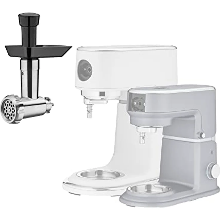 WMF Profi Plus Fleischwolf, 2 Lochscheiben, 4 Edelstahlmesser, Zubehör passend zur WMF Profi Plus-Küchenminis One for All Küchenmaschine – Bild 6
