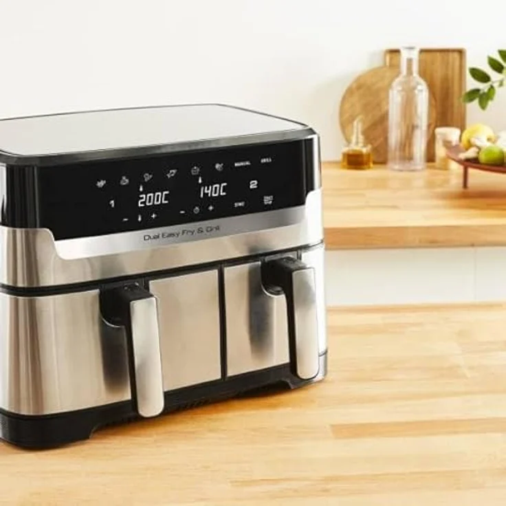 Moulinex Dual Easy Braten & Grillen YY5233FB, Fritteuse mit Brat- und Grillfunktion – Bild 3