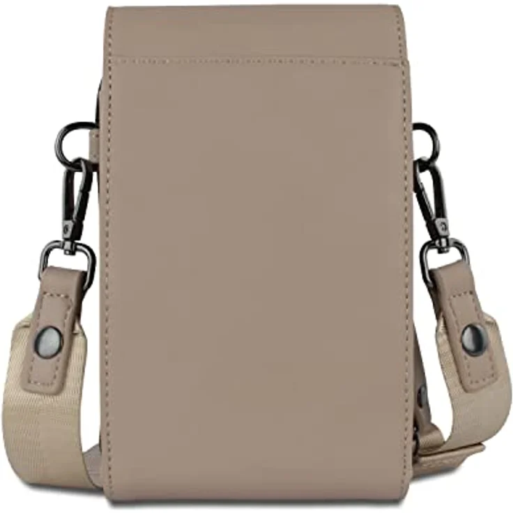 Bugatti Almata Crossover Börse, elegante Handtasche mit verstellbarem Schulterriemen, Braun – Bild 3